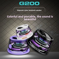 Magnetic Attraction G200Wireless mini gaming speaker, outdoor subwoofer, portable and connectable Bl