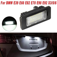 【New product】LED Light License Plate Light Bulb DC 12V For BMW E39 E60 E82 E70 E90 E92 X3/5/6