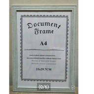 Document frame certificate frame sijil dokumen frame