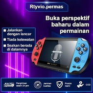 PSP Konsol Permainan Retro X7 X12 Skrin 5 1 Inci 10000 Permainan Siap Guna Sesuai Hadiah Murah