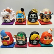 One Piece Figurine Luffy Daruma  Zoro Doll Desktop decorations Gifts