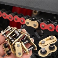 Motorcycle Chain Joint Connector with Rubber O-Ring Universal 520 525 Oil Seal Chain Master Link Rep