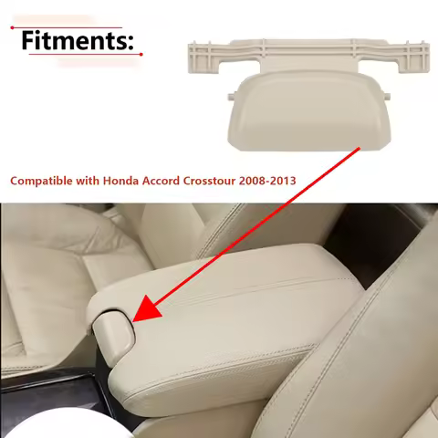 Car Armrest Lid Center Console Cover Latch Clip Catch Beige For Honda Accord 2008-2013 83451-TA0-A01