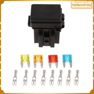 [TachiuwadcMY] Universal Truck 4-Slot Fuse Relay Holder Box Socket,