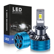 Canbus H7 led light K6 car led headlights H3 3570 chip tricolor led light car H11 led light bulb