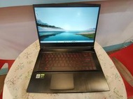 【艾爾巴二手】MSI GF63 i7-10750H/8G/256G+1T/1650 TI 黑#二手筆電#漢口店44197