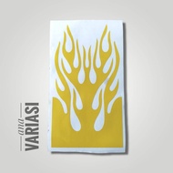 sticker cutting api stiker spakbor depan stiker spakbor Glitter nyala