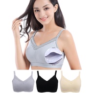 Mastectomy Bra Rimless Underwear Gathered Seamless Sexy Bra for Silicone Breast Forms Prosthesis Bras