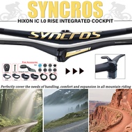 Carbon Fiber Mountain Bike Handlebar Syncros Hixon IC 1.0 RISE 780mm,8°/17°/25°Angle optional,for AM