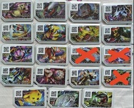 最平16張5星卡平賣$190蚊包順豐寵物小寵靈pokemon gaole Legend傳說香港冒險樂園英文版生日新年聖誕禮物噴火龍X騎拉帝納達克萊伊比卡超胡帕恩鬃岩狼人日夜謎擬迷Ｑ基格爾德達克萊伊費洛