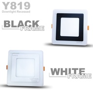 Y818 Y819 Duo Colour Recessed Downlight