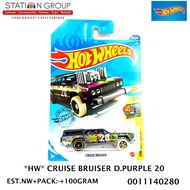 HW HOT WHEELS CRUISE BRUISER DARK PURPLE 20HW - DIECAST