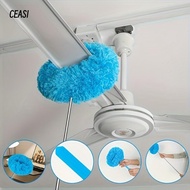 CEASI Gutter Cleaning Brush, Reusable Dust Removal Ceiling Fan Cleaner, Long Handled Telescopic Roof