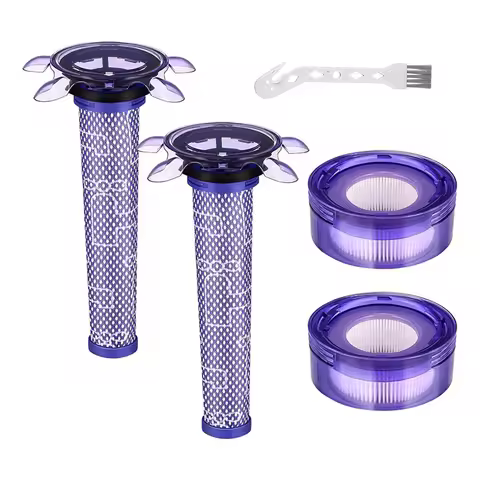 YCOC-Vacuum Filter Replacement Kit For Dyson V8 Cordless Vacuum Cleaner Model SV25, Dyson V8 Focus M