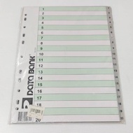 Index Data Bank No.ID-20 A-Z Pv Gray