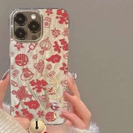 Get Rich New Year Cover For Xiaomi Redmi 10 10C 9A 9C 9T 15 15C A1 A3 A5 8 K60 ULTRA Note 14 Pro 8 7