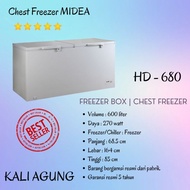 FREEZER BOX MIDEA 600 Liter | HD 680 | CHEST FREEZER