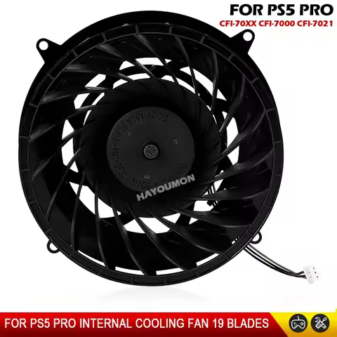 1PCS Replacement Internal Cooling Fan Built-in Cooler Part for PS5 PRO CFI-70XX CFI-7000 CFI-7021 19
