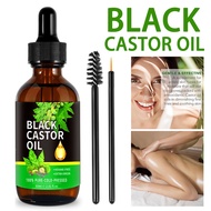 Organic Castor Oil 100% Pure Natural Jamaican Black Castor Oil for Hair Growth Eyelashes and Eyebrows-Hair Oil and Body Oil  Cold Pressed