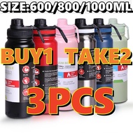 ✟ ☾ Buy 1 Take 2  Stainless aqua flask Vacuum Tumbler Sport  original cold and hot water vaccum tum