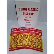 8 SHOT PLASTIC DISC CAP (60pcs/BOX)