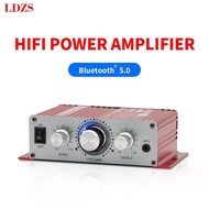 TRUJHSDRTUJRSH LDZS Power Amplifier Audio Karaoke Home Theater Power Amplifier 2-Channel Bluetooth Class D Power Amplifier USB / SD Aux Input H
