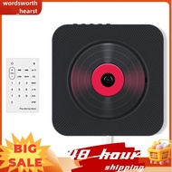 Portable  CD Player Compact Music CD Disc Player for Car/Travel Home Audio with Stereo Speaker  Mini
