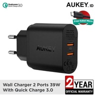 ORIGINAL 38 - AUKEY CHARGER IPHONE CHARGER ANKER SAMSUNG QUICK CHARGE