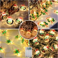 Led Christmas Lights Christmas Decoration 2024 Cartoon Led Lights String Fairy Lights Christmas Tree Decoration Atmosphere Lights Party Layout Ornaments Deco Christmas Gift Ideas