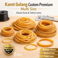 Custom Premium Multi Size Rubber Bands, 500g Pack | Strong & Durable Elastic