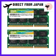 【Direct From Japan】Silicon Power Laptop Memory 1.35V (Low Voltage) DDR3L 1600 PC3L-12800 8GB×2 204Pi