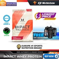 千莲养生 MYPROTEIN Impact Whey Protein 2.5kg (100 Servs) - Original UK Protein Susu Gym Whey Optimum Nut