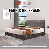 (Pre Order ) Zayvi Full Fabric Bed Frame / Divan Bed (All Sizes Available) (Free Delivery and Installation)