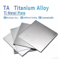 Titanium Sheet 1Pcs Titanium Titan Ti Alloy TA1 TA2 Ti Sheet Plate 0.1mm- 5mm Ti Titanium Plate Shee