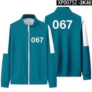 Korean Drama Squid Game Kang Sae-byeok 067 Cosplay Jakcet Jung Ho-Yeon Sportswear Women Autumn Jacke