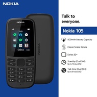 Original Nokia for 105 Basic Mobile Phone Dual SIM Gadgets Phones Unlocked Cellphone