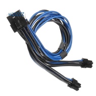 Dual Mini 6 Pin to 8 Pin PCI Express Video Card Power Adapter Cable for  Pro Tower / Power  G5 15-In