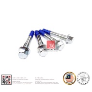 0803-VIVA-A FRONT DISC BRAKE CALIPER PIN SET WITH BLUE SILICONE PERODUA VIVA D18D [2007Y]