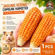 Mini Dried Corn HamsterCemilan / Dried Corn Snack Hamster Bites Hamster Toy Chew Food Natural Teeth 