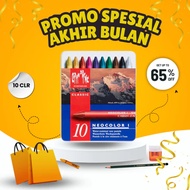 CRAYON CARANDACHE NEOCOLOR I /1 10 Colors set of 10 WATERPROOF