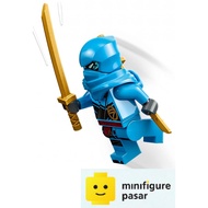 njo0824 Lego Ninjago Dragons Rising Season 1 71799 71798 71795 - Nya Minifigure with Katana - New