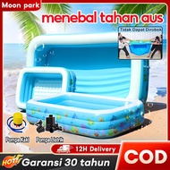 Jumbo children's swimming pool 3.1 meters 3 Rings Thick rubber inflatable swimming pool