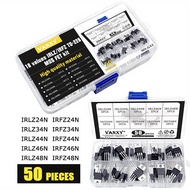 10-value Mosfet Transistor Kit: Irlz24n, Irlz34n, Irlz44n, Irlz46n, Irlz48n, Irfz24n, Irfz34n, Irfz4
