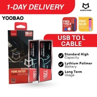 YOOBAO Compatible With IP Replacement Battery High Capacity Yaobao Bateri 7 Plus Battery 6S X 6 8 XS