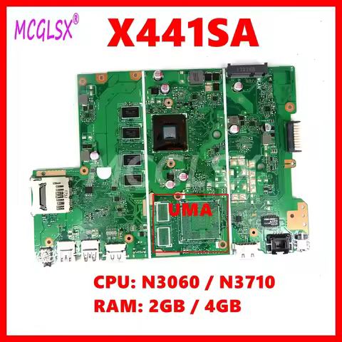X441SA Laptop Motherboard For Asus VivoBook A441SC A441SA X441SA X441SC F441S X441S A441S Mainboard 