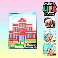 Cuốn sách thủ công Toca Boca - DIY ngôi nhà búp bê giấy squishy dễ thương