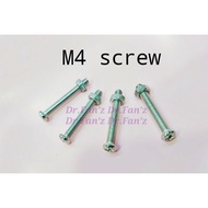 4pcs M4 30/ M4 40 screw