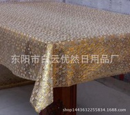 【可開發票】20米卷環保家用燙金蕾絲pvc桌布 防水防滑易清洗