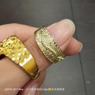 鍍金-金戒指-龍紋款~~一個300元