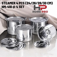 Steamer 4pcs Steamer Stock Pot/ Steamer Pot 4set Steamer Pot/ Set